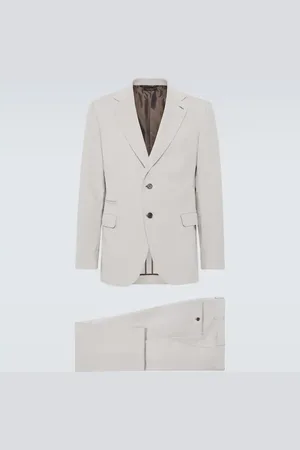 BRIONI Costume Trevi en velours côtelé de coton et cachemire