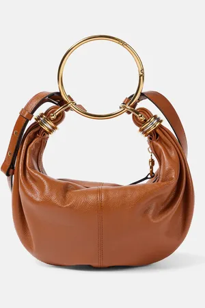 Chloé Chloé Sac Bracelet Small en cuir