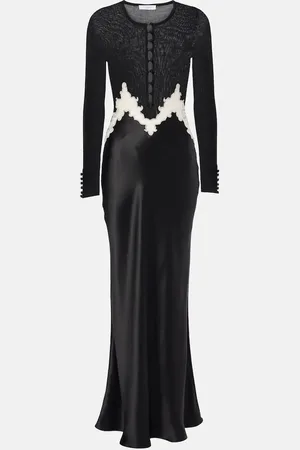 GABRIELA HEARST Robe longue Kerry en soie