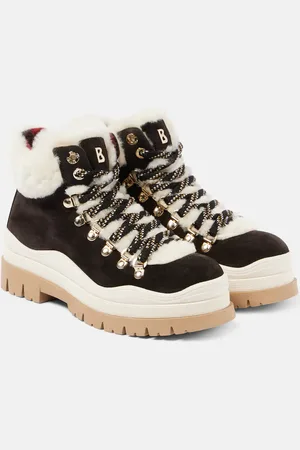 Bogner Bottes Arosa en daim et shearling
