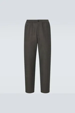 UNDERCOVER Pantalon tapered brodé
