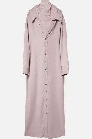 Y / PROJECT Robe chemise à col roulé