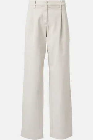Brunello Cucinelli Jean ample à taille haute