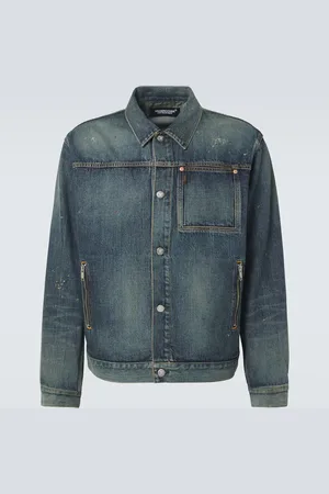 UNDERCOVER Veste brodée en jean