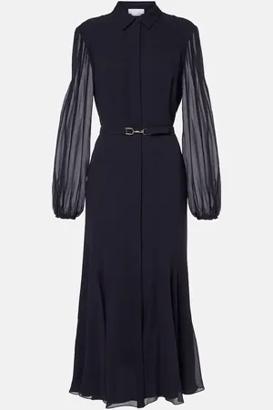 GABRIELA HEARST Robe midi Holt en soie