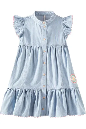 ZIMMERMANN Robe Wylie rayée en jean
