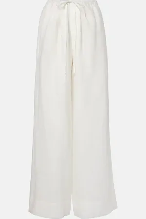 SIR Pantalon ample Rosalia à taille mi-haute