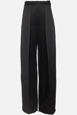 Khaite Pantalon ample Marinta en satin
