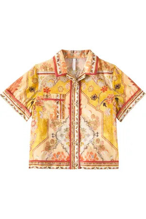 ZIMMERMANN Chemise Wylie Pocket imprimée en coton