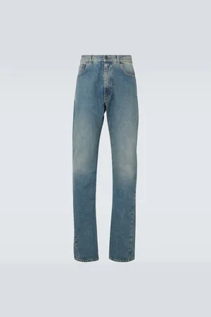 Maison Margiela Jean droit à taille mi-haute