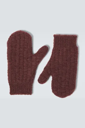 Jil Sander Moufles en laine mélangée