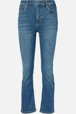 Frame Jean droit raccourci Le High Straight