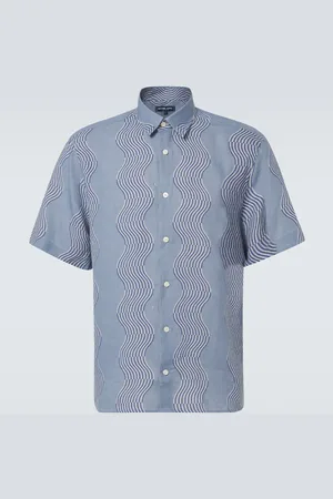 Frescobol Carioca Chemise Castro imprimée en lin