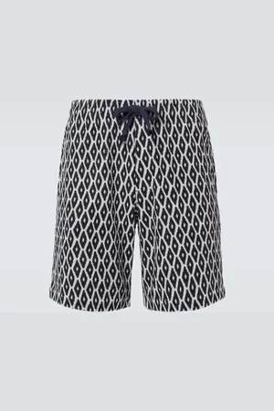 Orlebar Brown Short imprimé en coton mélangé