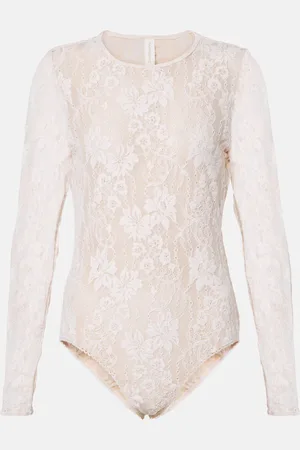 ZIMMERMANN Body en dentelle à fleurs