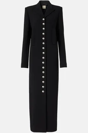 Khaite Manteau Saphra en laine mélangée