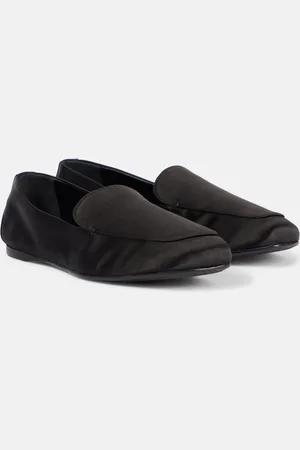 Khaite Mocassins Monroe en satin