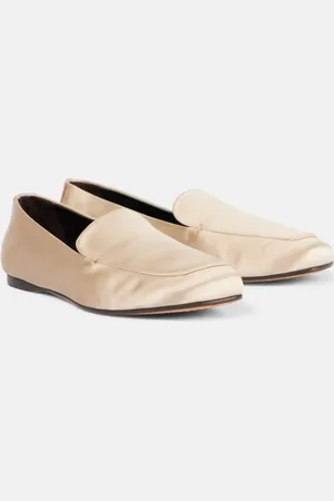 Khaite Mocassins Monroe en satin