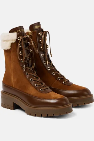 Aquazzura Bottines Very Cortina en daim