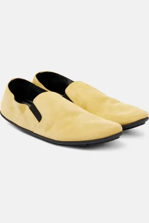 The Row Mocassins Vincit en daim