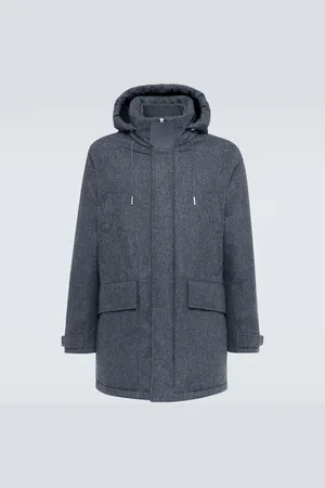 Ermenegildo Zegna Manteau doudoune en laine