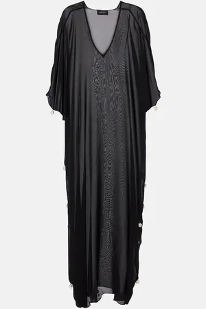 Adriana Degreas Robe de plage à ornements