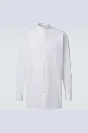 Loro Piana Chemise de smoking en coton