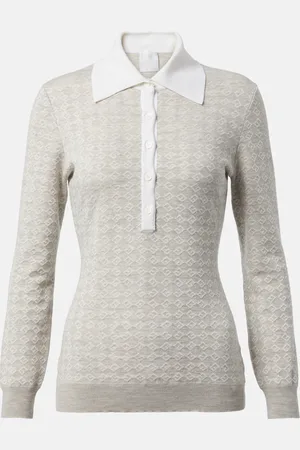 Givenchy Polo Monogram 72 en laine mélangée