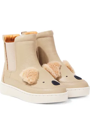 Donsje Bottines Thuru en cuir et shearling synthétique