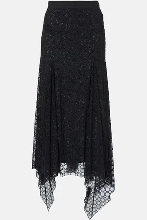 Givenchy Jupe midi Monogram 72 Glitter
