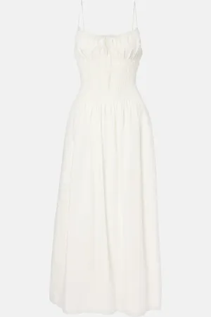 FAITHFULL THE BRAND Robe longue en coton