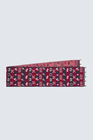 BODE Écharpe Sporting en jacquard d