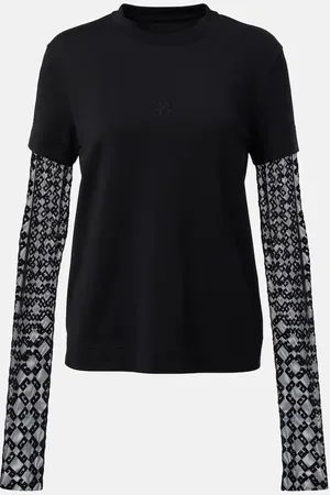 Givenchy T-shirt Monogram 72 Glitter en coton