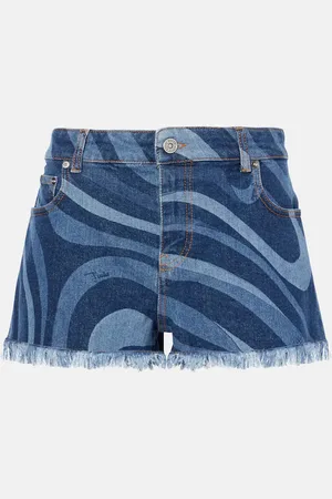 Puccini Short Marmo en jean