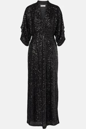 Diane von Furstenberg Robe longue Jessel à sequins