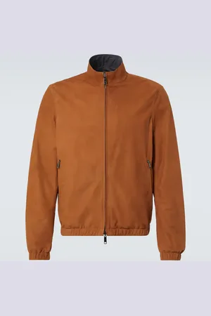 Ermenegildo Zegna Veste réversible en cuir