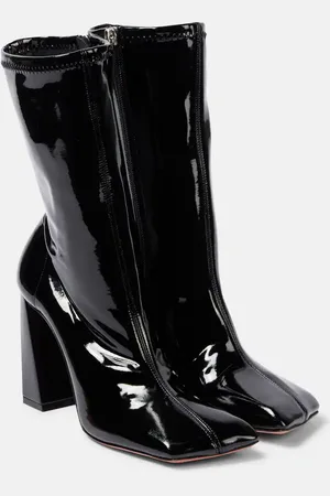 Amina Muaddi Bottines Marine 95