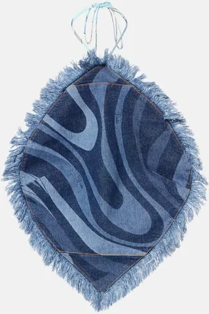 Puccini Top Marmo en jean