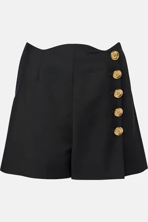 Givenchy Short en laine et mohair à ornements