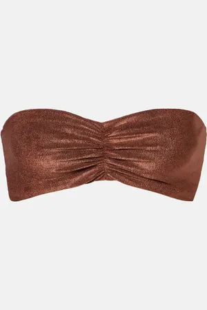 Jade Swim Haut de bikini bandeau Terry