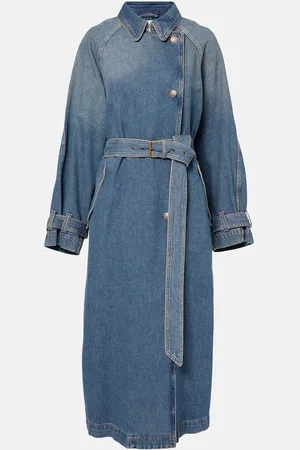 Isabel Marant Manteau Brekka en jean