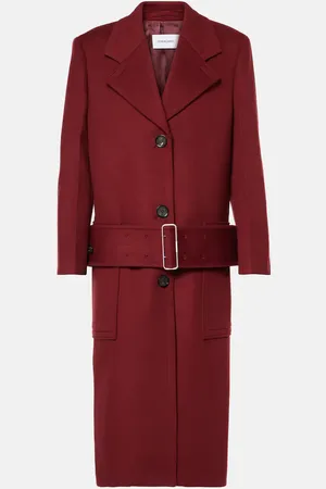 Salvatore Ferragamo Manteau en laine et cachemire
