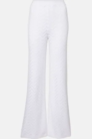 Missoni Pantalon ample en coton mélangé