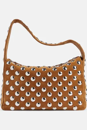 Khaite Sac Elena en daim à ornements