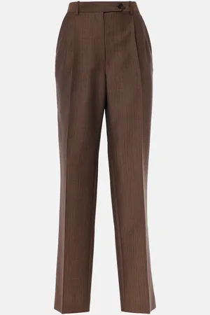 The Row Pantalon droit Norbert en mohair et laine