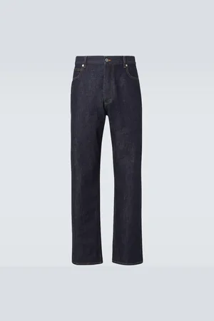 Bottega Veneta Jean ample à taille mi-haute