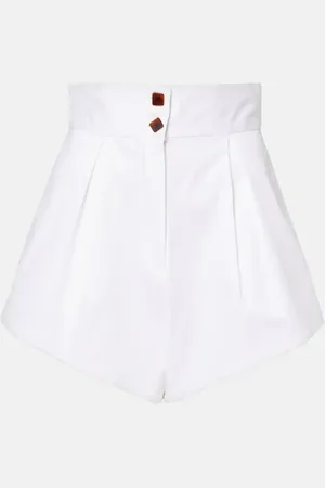 Adriana Degreas Short à taille haute en coton