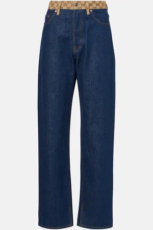Gucci Jean droit à taille mi-haute