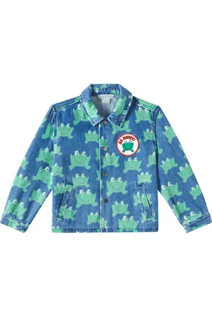Stella McCartney Veste imprimée en jean