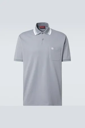 Gucci Polo GG Web en coton mélangé